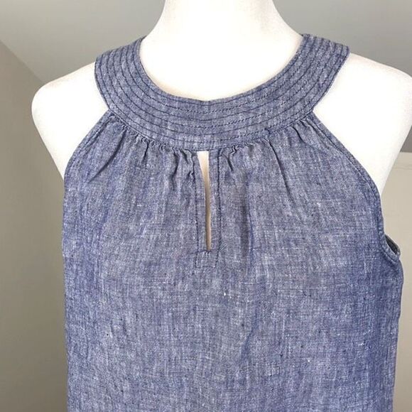 St.Tropez West 100% Linen Dress Size Medium Women’s - Picture 2 of 5